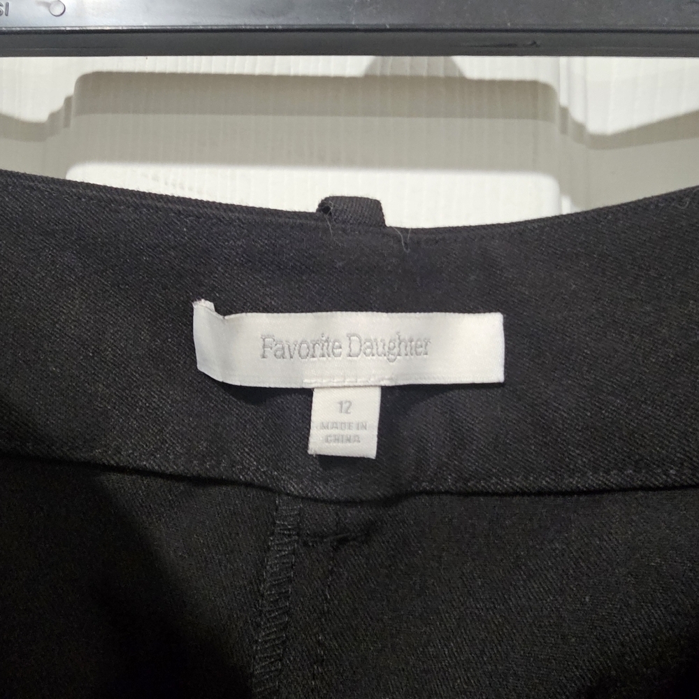 Favorite Daughter NWT Fiona Black Pants Size 12 - Picture 6 of 7